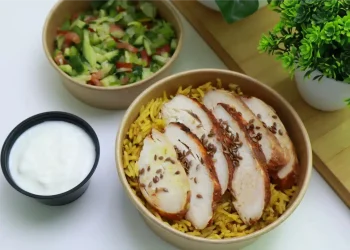 Healthy Brown Rice Salad Recipe, for a healthier and lighter option