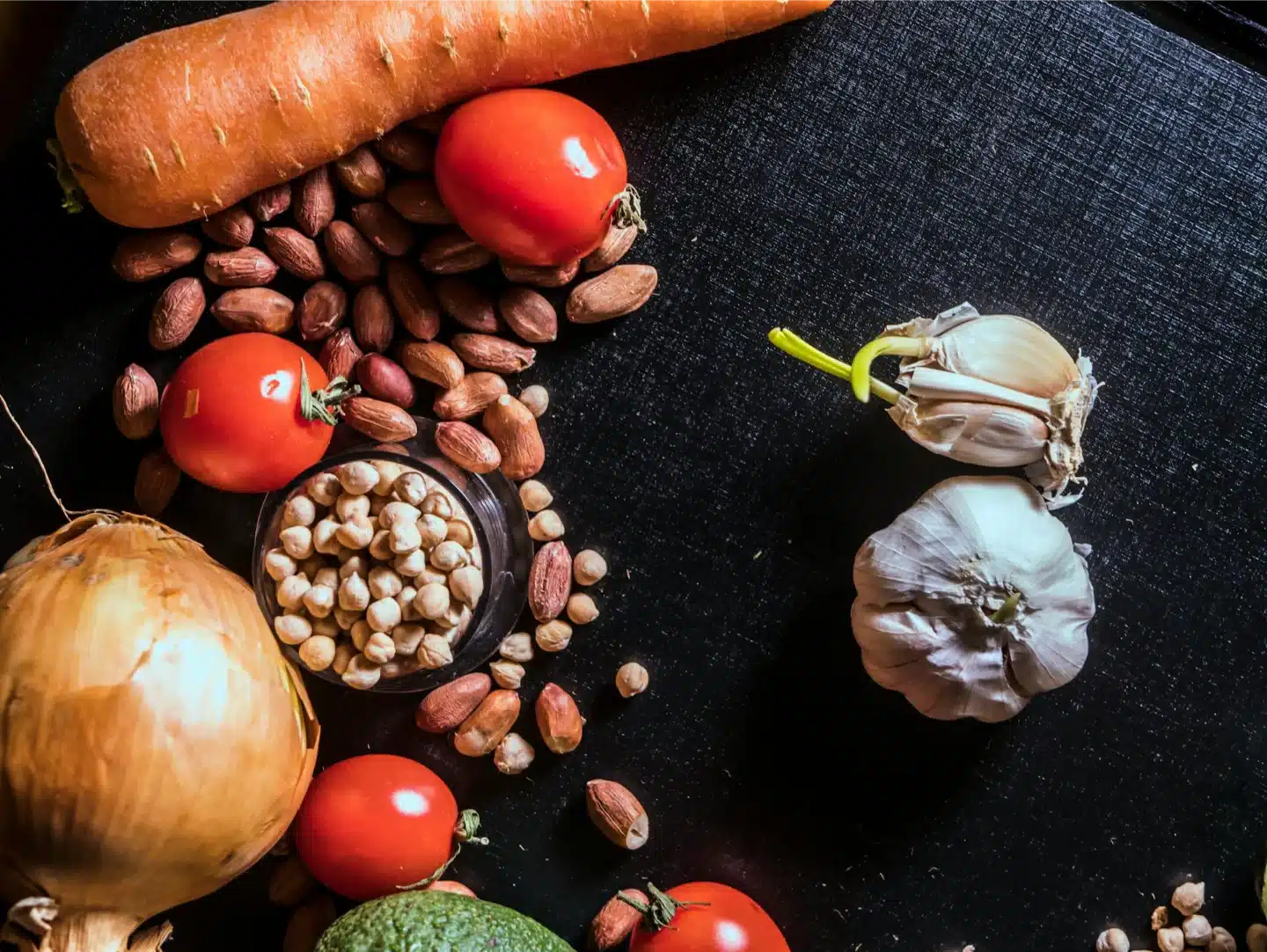 s-Organic Food And Gluten Free Food display on a board