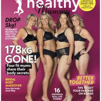 Mums on the front cover of a national magazine in their UNDIES