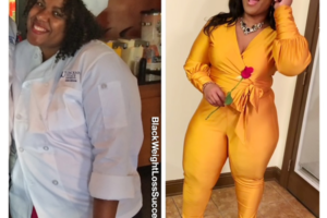 Kameo lost 50 pounds with healthy food and exercise