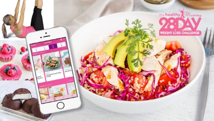 Healthy Mummy App-How to Customise to different Meal Plans-display