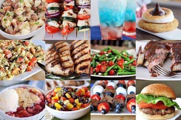 4th of July BBQ Recipe Roundup get your best patriotic foods