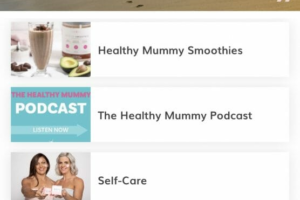 Healthy Mummy App Exciting New in the WELLBEING Area
