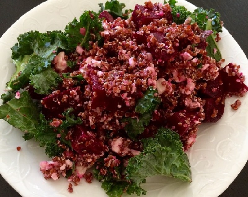 nutritious dish powers you up with three potent ingredients beets, kale, and quinoa