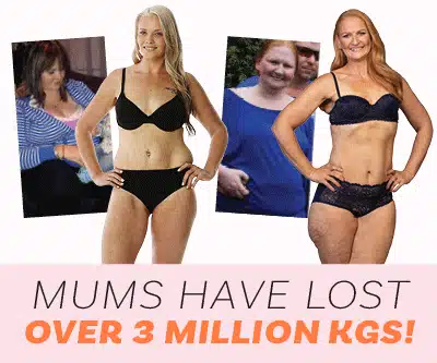 2001 AS Challenge AUS Mums Lost 3 million kgs of visceral fat Sideboard